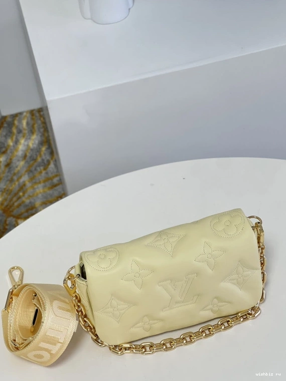 WIS LOUIS WALLET STRAP VUITTON BUBBLEGRAM ON 1210